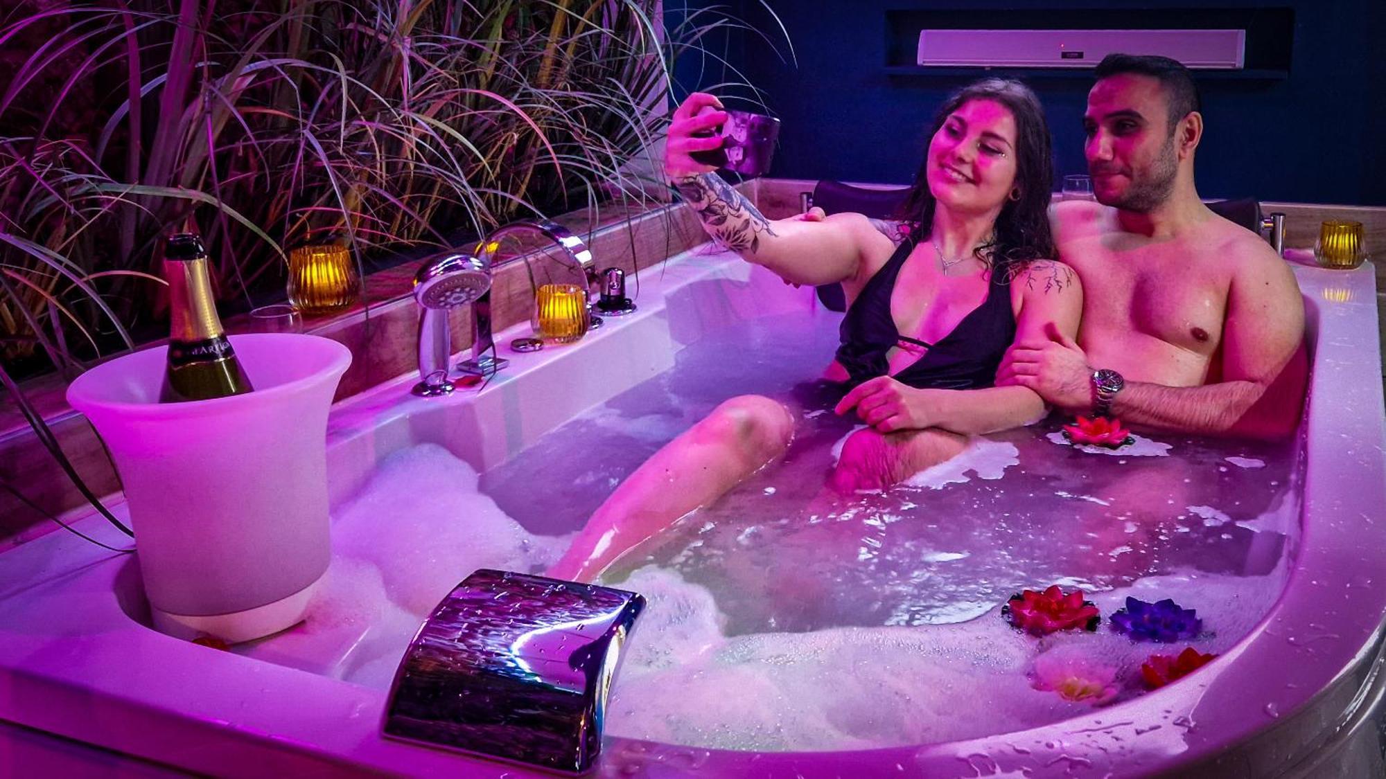 Appartement Jade Hammam & Jacuzzi à Brie-Comte-Robert Extérieur photo